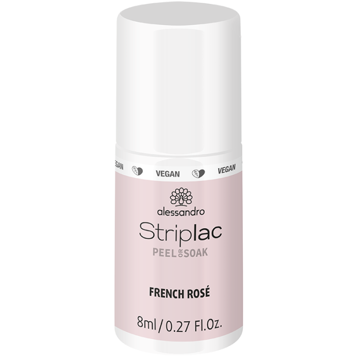 ALESSANDRO Striplac Peel or Soak Nail Polish No.486 French Rose 8ml