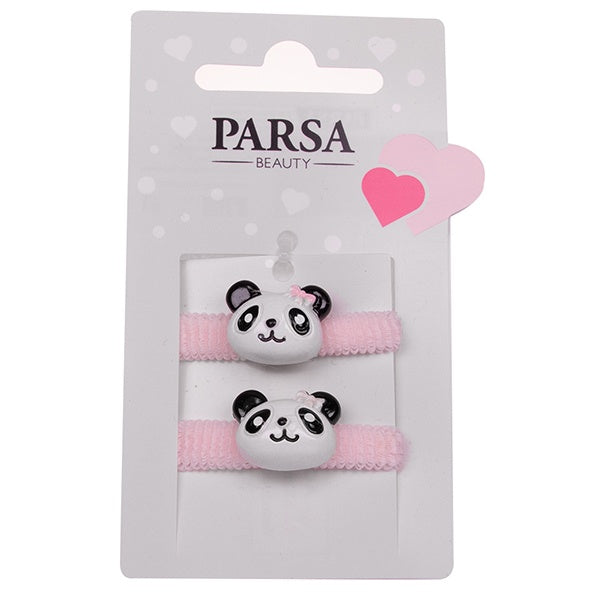 Parsa Beauty Hair Elastics – Panda Design