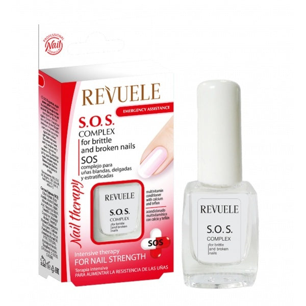 REVUELE S.O.S. COMPLEX FOR BRITTLE AND COMPLEX NAILS - 10ML