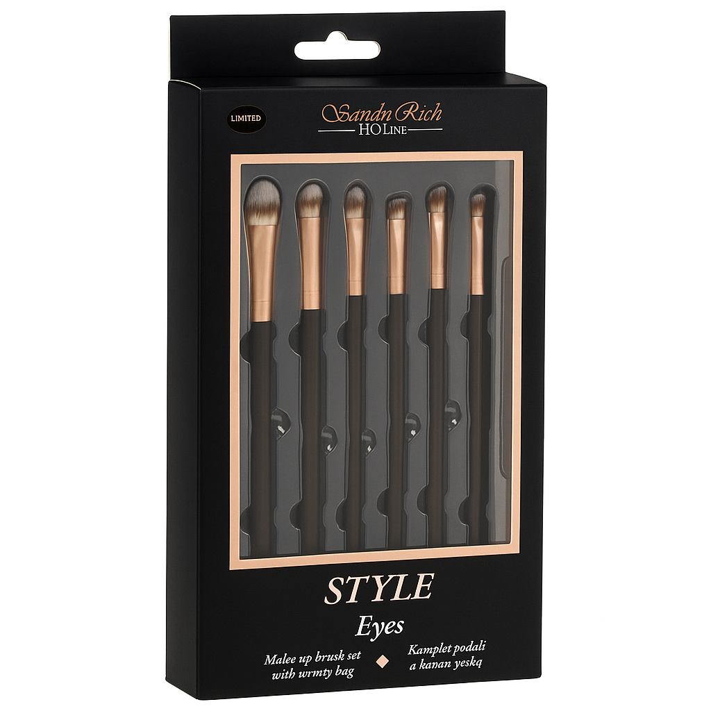 Style Eyes – Professional Eye Makeup Brush Set