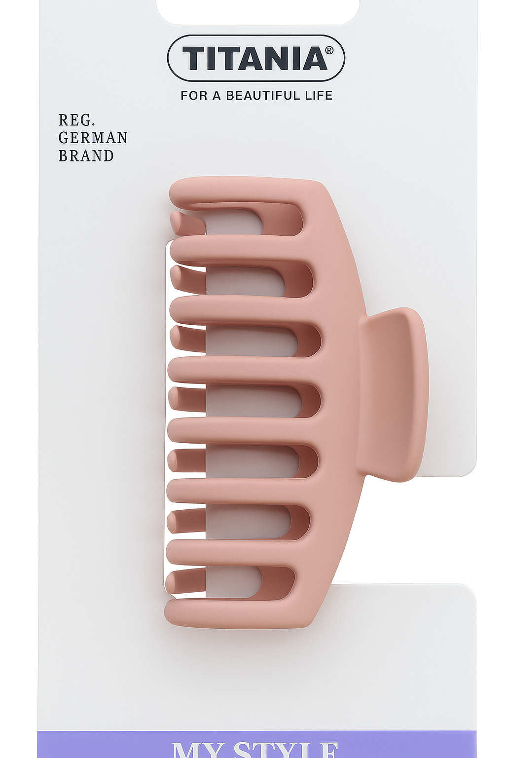 Titania Hair Clip My Style, Nude 11 cm
