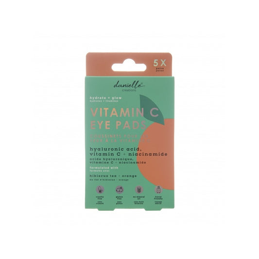 Danielle Orange Under Eye Pads with Vitamin C 5 Pair