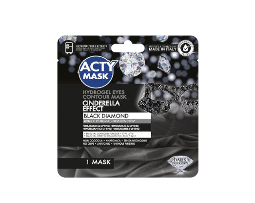Acty Mask Hydrogel Eyes Contour Mask – Black Diamond (Cinderella Effect)