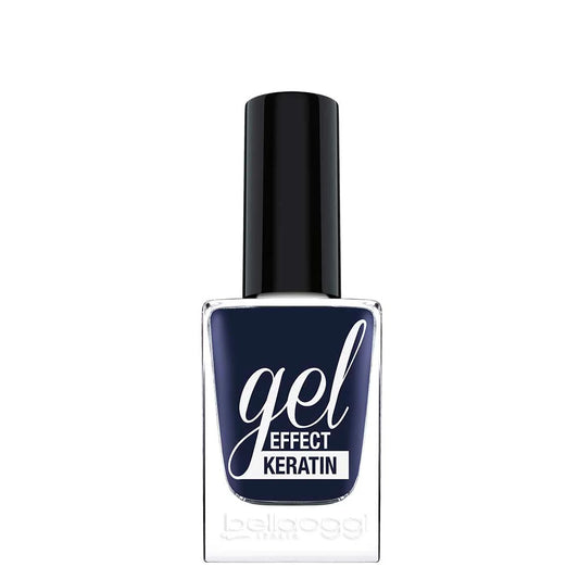 Bella Oggi Nail Polish Gel Effect Keratin 532 Prussian Blue 10ml