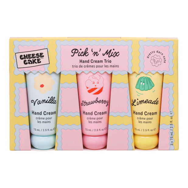 Cheesecake Hand Cream Set 3 x 75ml
