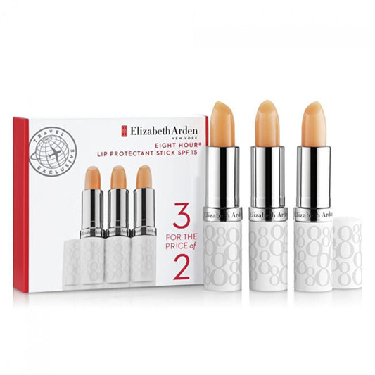 Elizabeth Arden Eight Hour Cream Lip Protectant Stick SPF 15 3pack