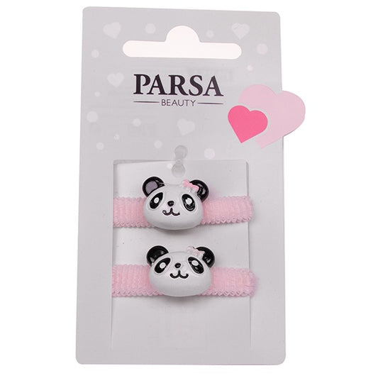 Parsa Beauty Hair Elastics – Panda Design
