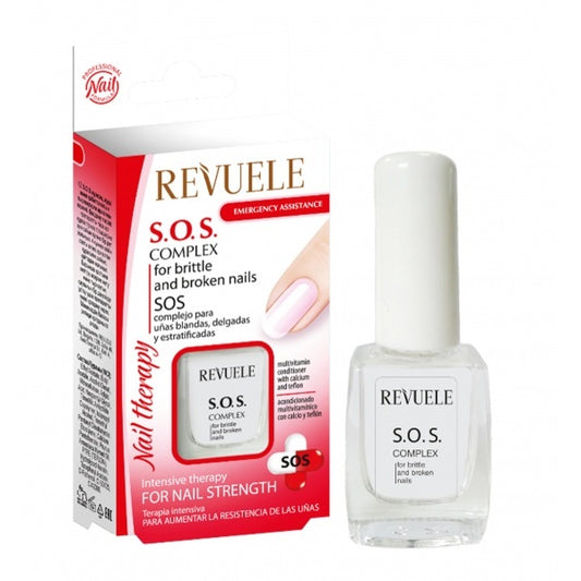 REVUELE S.O.S. COMPLEX FOR BRITTLE AND COMPLEX NAILS - 10ML