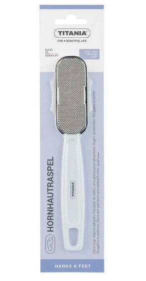 Titania Foot Rasp – Stainless Steel Callus Remover