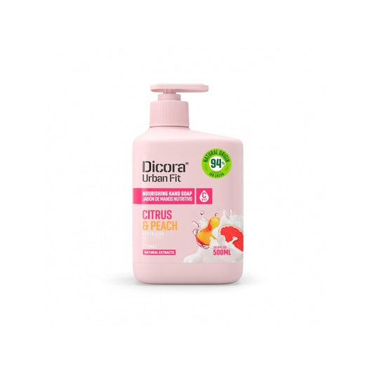 Urban Fit Hand Soap Vitamin C Citrus and Peach 500ml