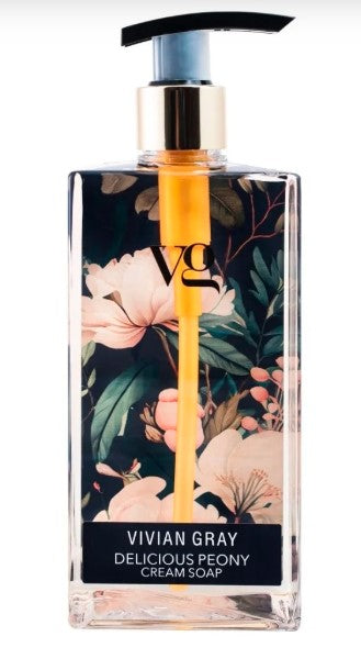 Vivian Gray Delicious Peony Cleansing Liquid Soap, 350 ml